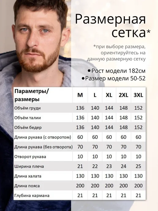Comfort Fashion Халат махровый с капюшоном теплый, зеленый, фото 2