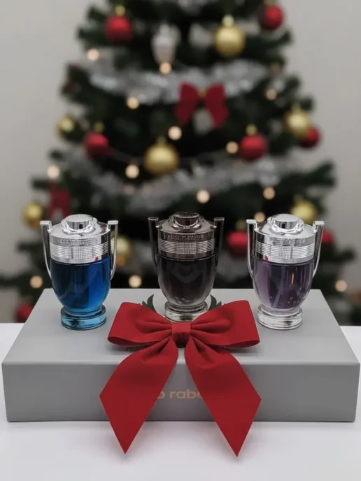 PACO RABANNE Подарочный набор Пако Рабан Invictus 3x30 ml, 3x30, фото 4