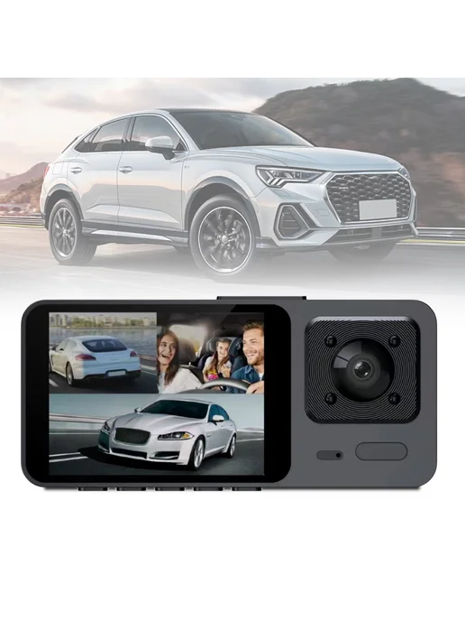 Видеорегистратор Dual Lens WiFi 1080P G-Sensor Ночь, вариант, фото 2