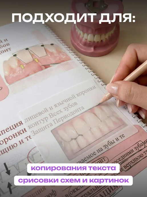 Stickplus Прозрачные стикеры для заметок самоклеящиеся 100 шт, 100 шт, фото 5