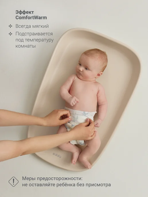 edda Пеленальный матрасик для новорожденных на комод, вариант, фото 4