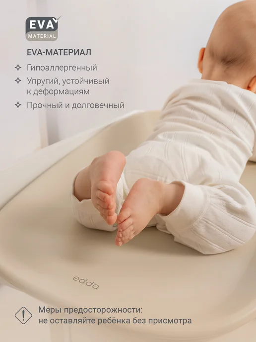 edda Пеленальный матрасик для новорожденных на комод, вариант, фото 5