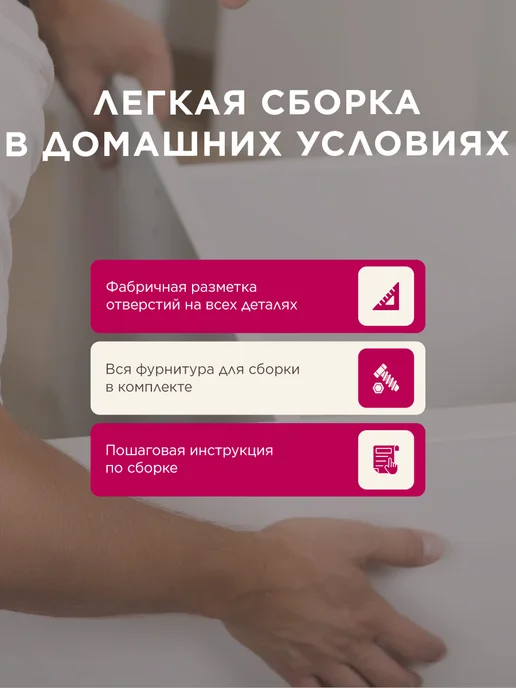 Sitella Туалетный столик с зеркалом и ящиком, серый, фото 7