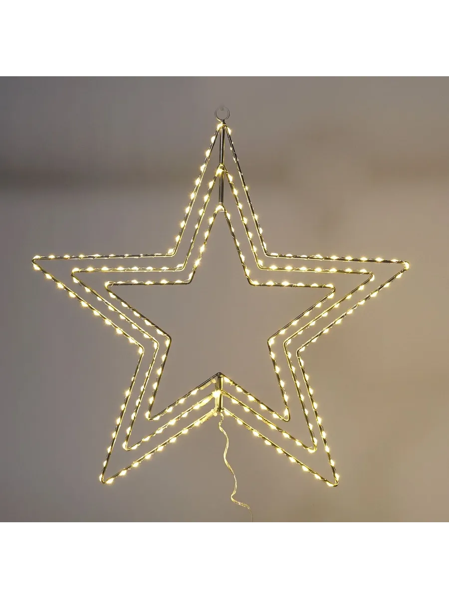 Фигура звезда 200Led, 50см