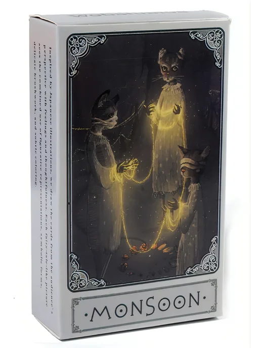 Ромашка Карты Таро Мунсун MONSOON TAROT, 78 шт