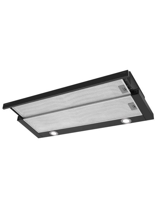 Вытяжка телескопическая SLIDEBOX60IX POWER 60 см, 850 м3 ч, черный, фото 2