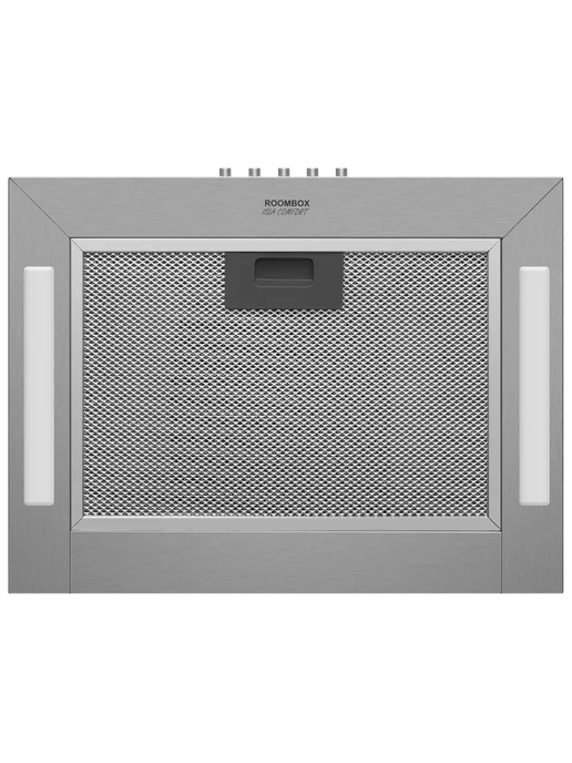 Вытяжка кубическая ROOMBOX40IX ISLA COMFORT 40 см, 1100 м3 ч, серый, фото 7