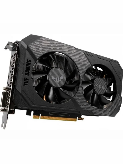 Asus Игровая Видеокарта для ПК GeForce GTX 1650 TUF Gaming GDDR6, серый, фото 2