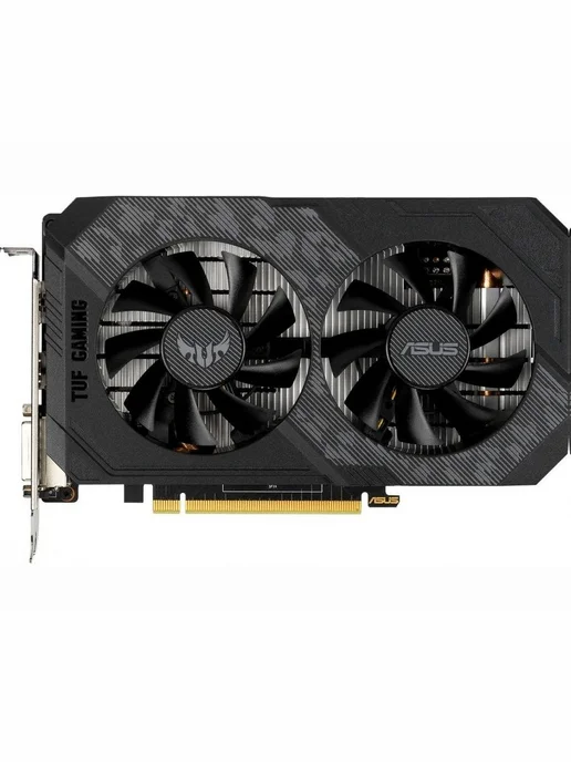 Asus Игровая Видеокарта для ПК GeForce GTX 1650 TUF Gaming GDDR6, серый, фото 3