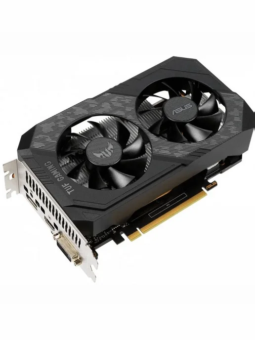 Asus Игровая Видеокарта для ПК GeForce GTX 1650 TUF Gaming GDDR6, серый, фото 6