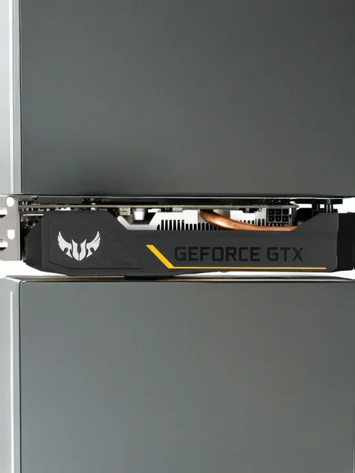 Asus Игровая Видеокарта для ПК GeForce GTX 1650 TUF Gaming GDDR6, серый, фото 8