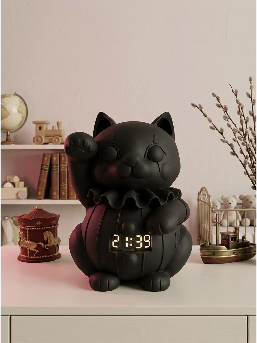 Подставка-статуэтка «Кот-Клоун» для Яндекс Мини 1, 2, 3..... фото 3