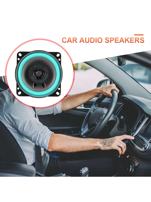 Автоакустика 4" 12V полн диапазон Horn водонепроницаемый, 4 12V полн диапазон, фото 8
