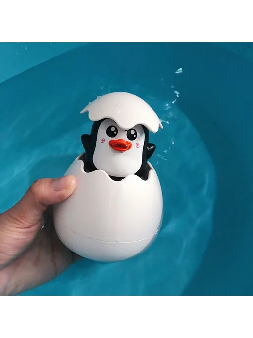 детские игрушки для ванной, струящие и распыляющие воду, желтый, фото 4