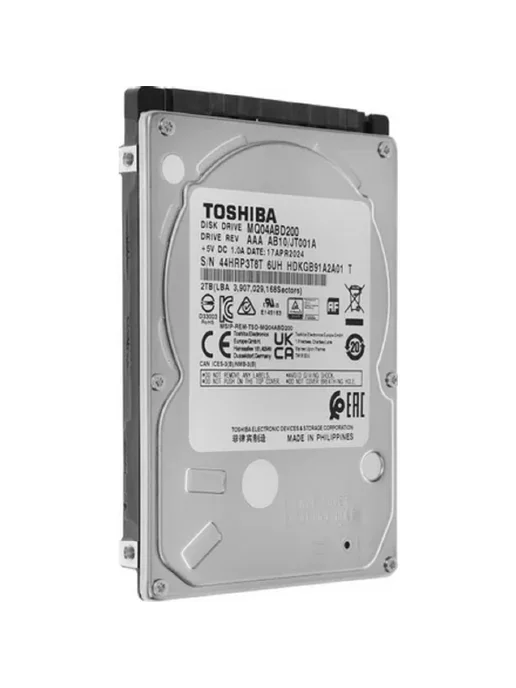 Toshiba Внутренний HDD жесткий диск MQ04ABD200 MQ04 2000ГБ, 2000 ГБ, фото 5