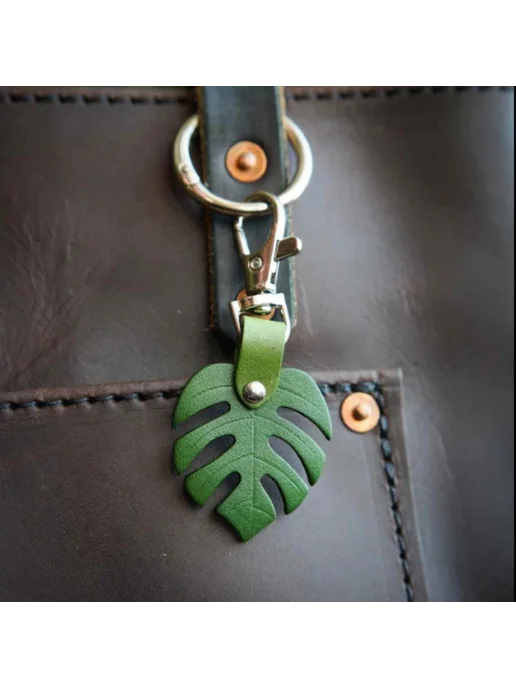 Voropaeva jewelry Брелок Лист для ключей и сумки и рюкзака, вариант, фото 3
