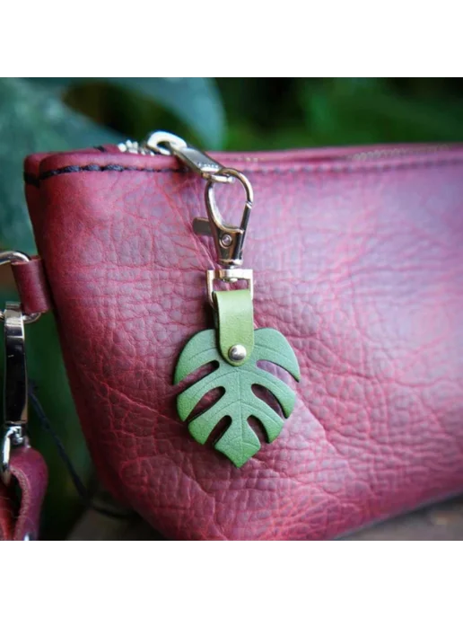 Voropaeva jewelry Брелок Лист для ключей и сумки и рюкзака, вариант, фото 7
