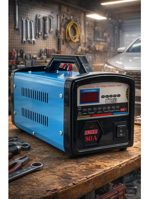 Зарядка для аккумулятора автомобиля от сети 12-24V, вариант, фото 3