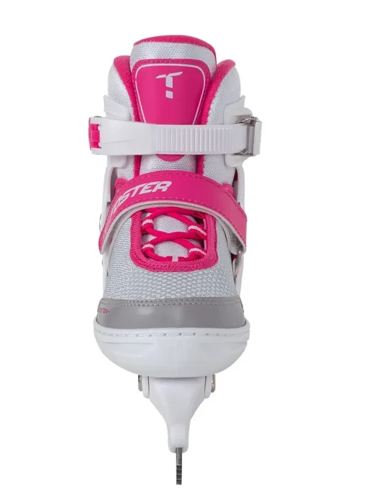 TechTeam Коньки ледовые раздвижные Foster pink, розовый, фото 4