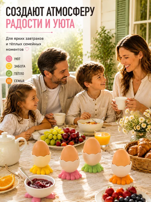 HONS HOME Подставка для яиц всмятку 2 шт, 1 шт, фото 8