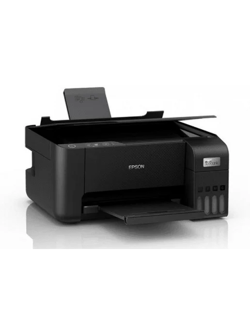 Epson МФУ струйное "3-в-1" EcoTank 3210 цветное, с СНПЧ без Wi-Fi, черный, фото 3