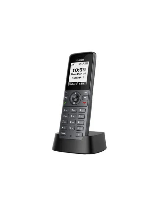 Беспроводная телефонная IP DECT-трубка Yealink W71H, серый