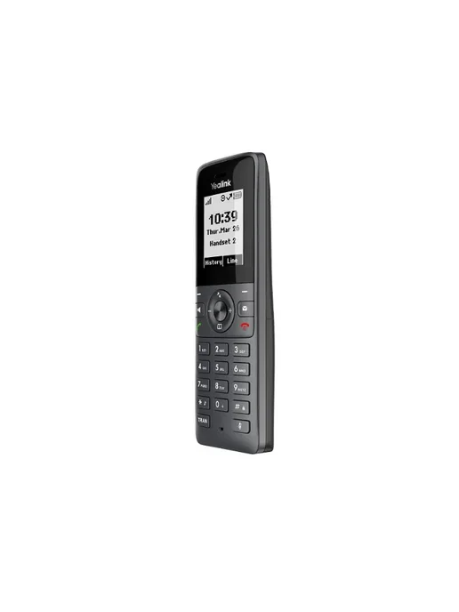 Беспроводная телефонная IP DECT-трубка Yealink W71H, серый, фото 3