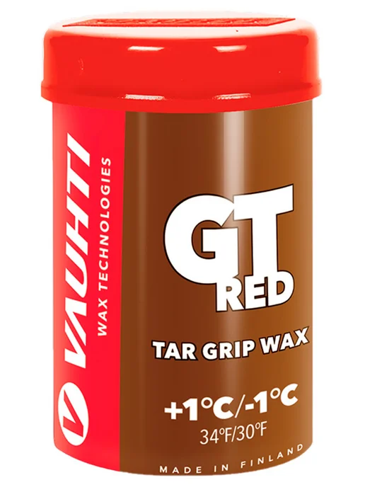 VAUHTI Мазь держания для лыж твердая TAR GT RED смола, красный, фото 3