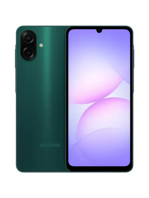 Смартфон Samsung A07 4/64 ГБ, зеленый, фото 2