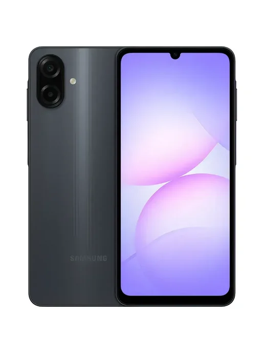 Смартфон Samsung A07 4/128 ГБ, черный, фото 2