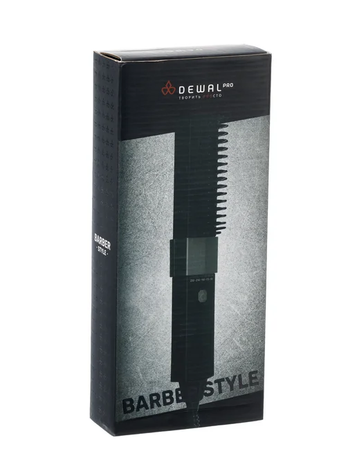 DEWAL Расческа выпрямитель для бороды и усов Barber Style 03-184, серый, фото 8