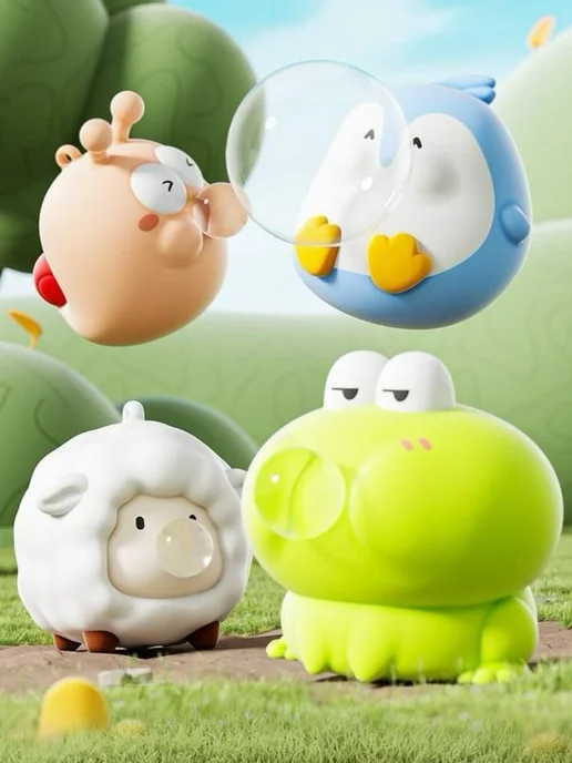 UP4IT Игрушка-антистресс Пингвин, синий, фото 6