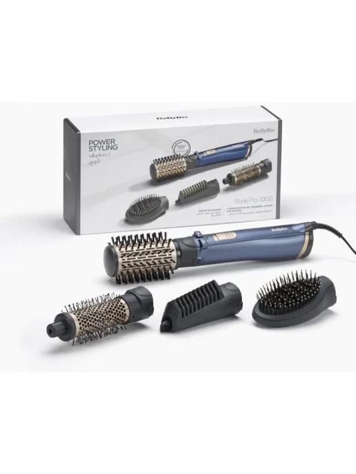 babyliss Фен-щетка AS965SDE 1000 Вт, 1000 Вт