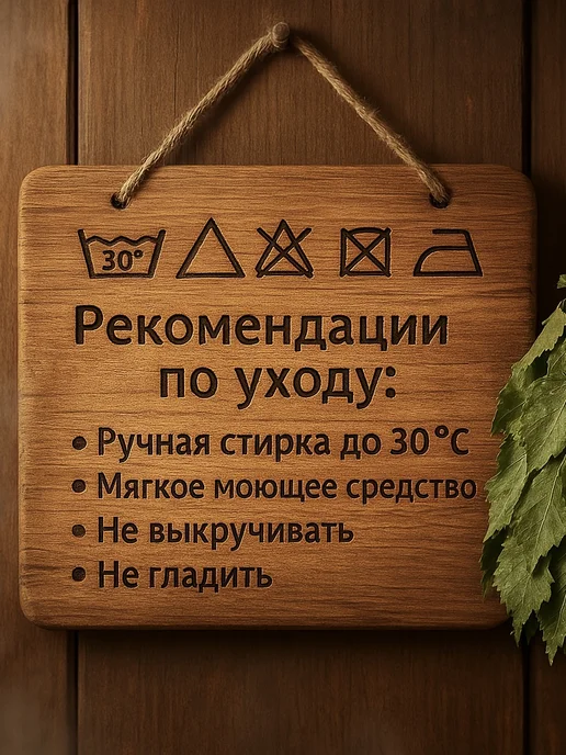 Набор для Бани Андрей, серый, фото 6