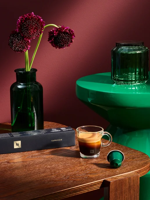 Nespresso Кофе Неспрессо CAPRICCIO, 50 капсул (комплект 5 упаковок), вариант, фото 6