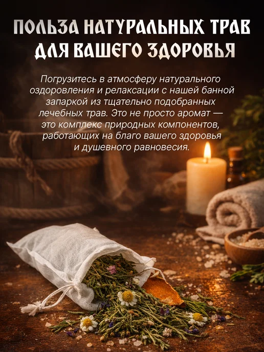 Здравница Чувашии Запарка для бани, банные травы, в подарок, вариант, фото 4