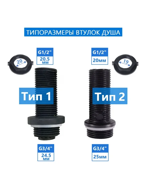 Sanway Втулка штуцер установки подключения лейки душа, n.1, вариант, фото 5