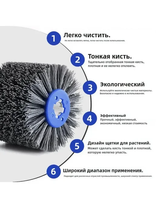 Круг для полировки P80 абразив роликовый инструмент шлифовки, черный, фото 3