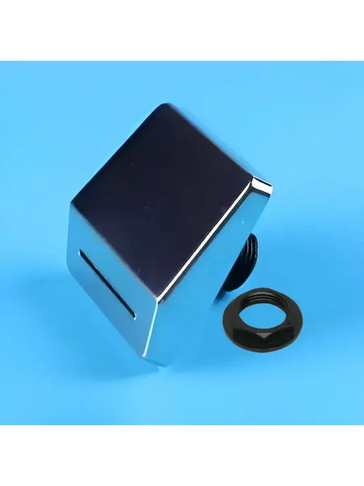 Shower cabin parts Налив поддона, хром зеркальный пластиковый, резьба 1 2", 3 шт, фото 3
