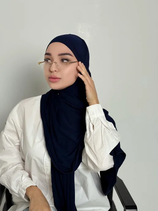 HABIBI зейна шарф, синий, фото 3