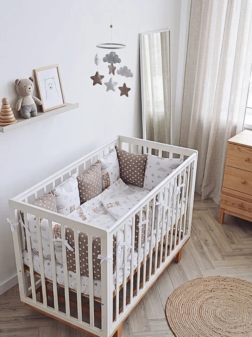 BABYTEX5 Комплект - бортики, одеяло, простынь, вариант, фото 8