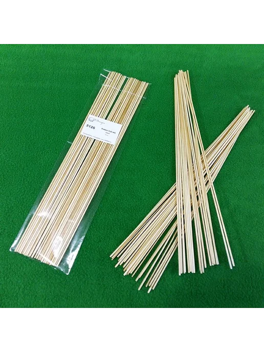 Рейки из сосны для моделизма 1х6 мм дл 300 мм 50 шт, 1x2 мм, 50 шт, фото 2