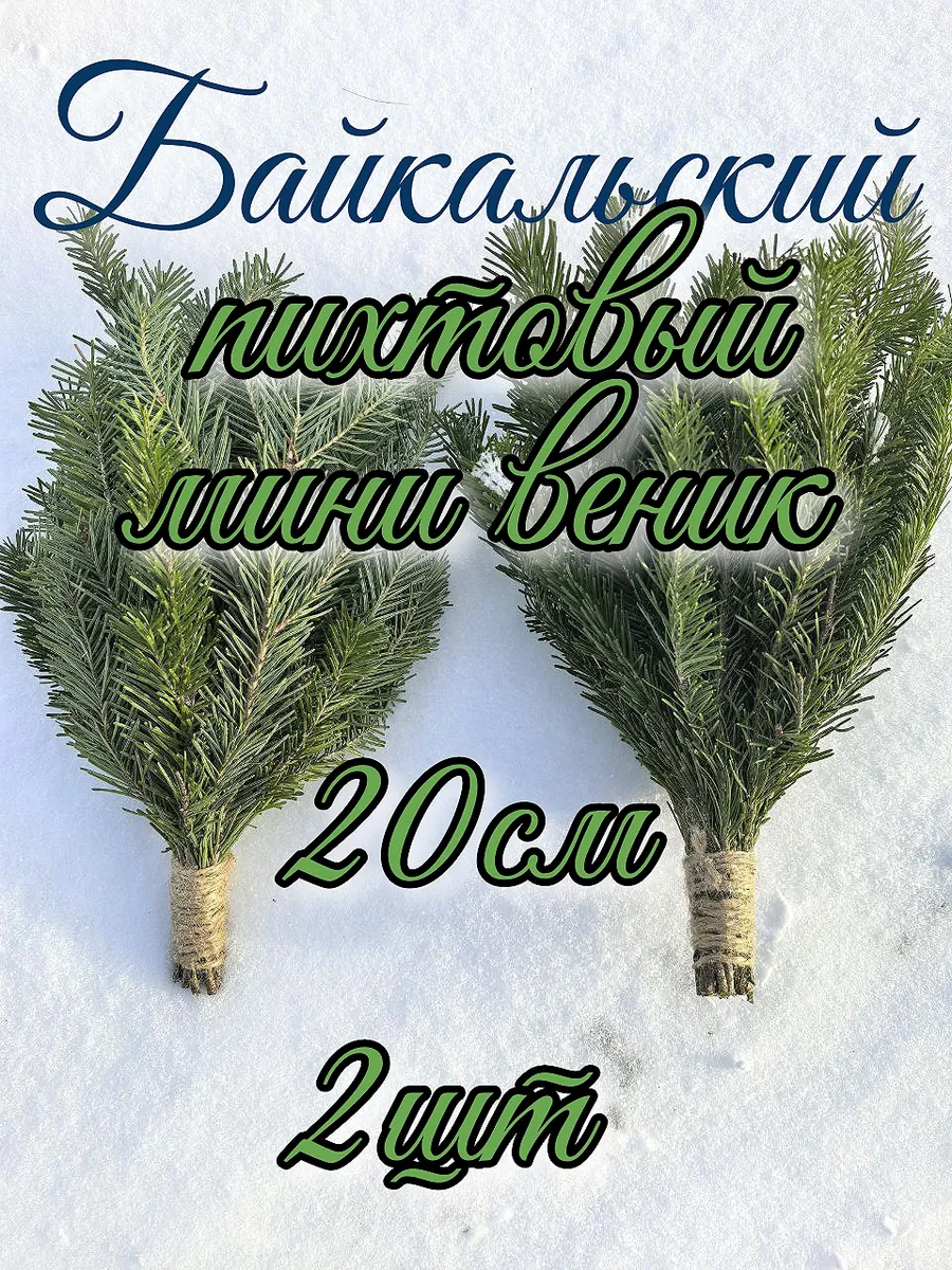 Пихтовые МИНИ веники для бани 2