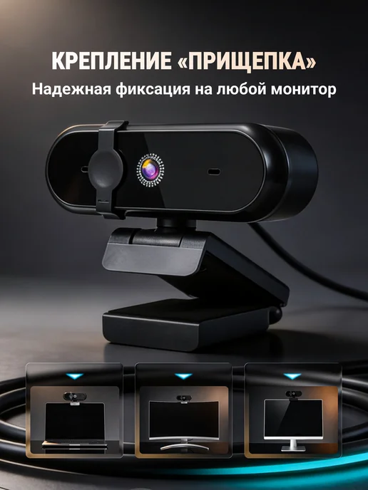 СтримСтарт Web-камера для компьютера с микрофоном 4К, вариант, фото 7