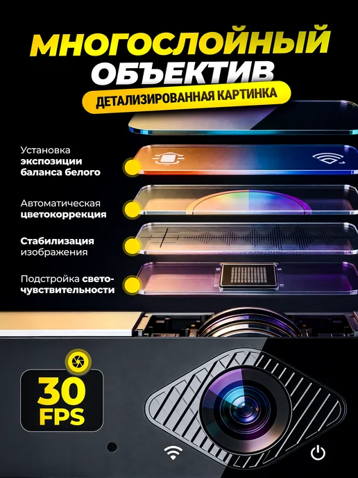 СтримСтарт Web-камера для компьютера с микрофоном 4К, черный, фото 2