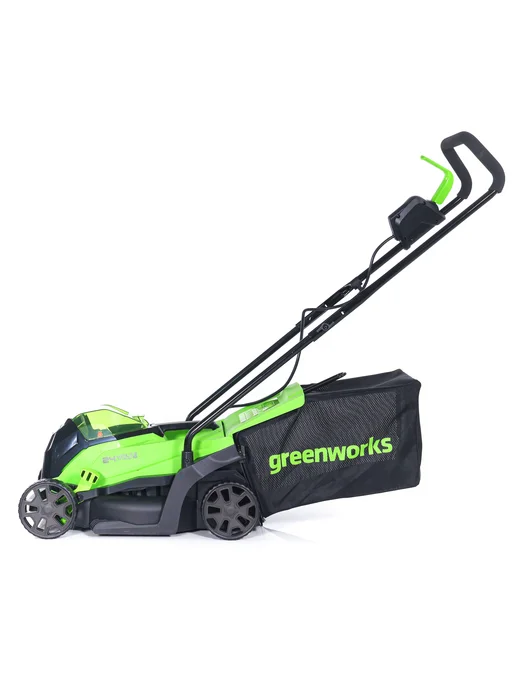 Greenworks Газонокосилка GD24LM33 24V, без АКБ и ЗУ, 2516107, вариант, фото 3