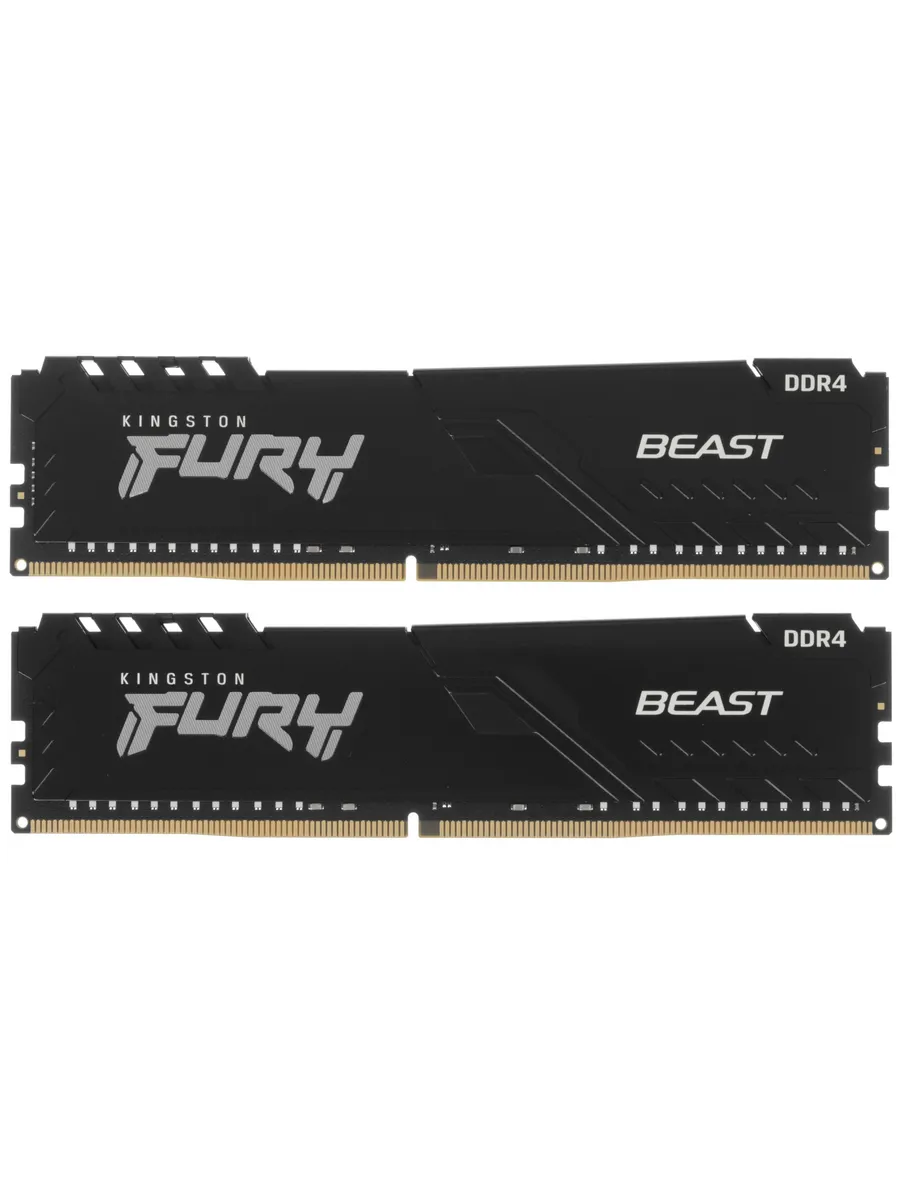 Kingston Модуль памяти Fury Beast DDR4 DIMM KIT (2x16) 3200МГц, 32 ГБ