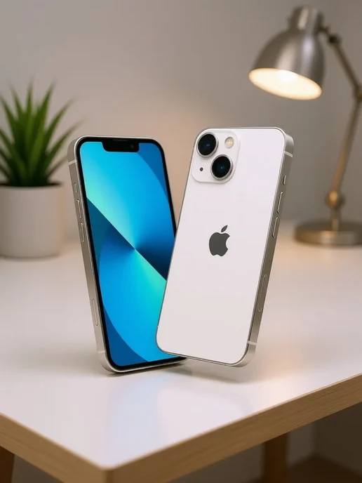 Смартфон Apple iPhone 13 Mini 128 ГБ (восстановленный), белый