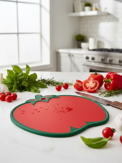 ELF plast Доска разделочная пластиковая, зеленый, фото 4