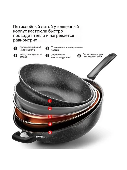 Кастрюля 34 см, вариант, фото 3